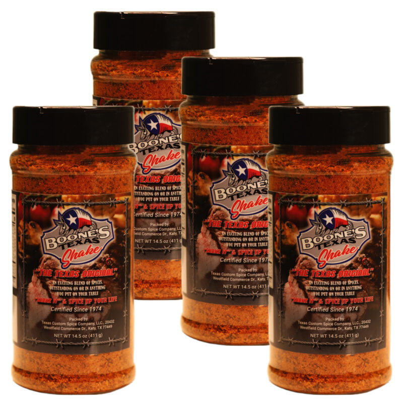 Boone's Texas Shake Bundle | 4x 14.5 oz