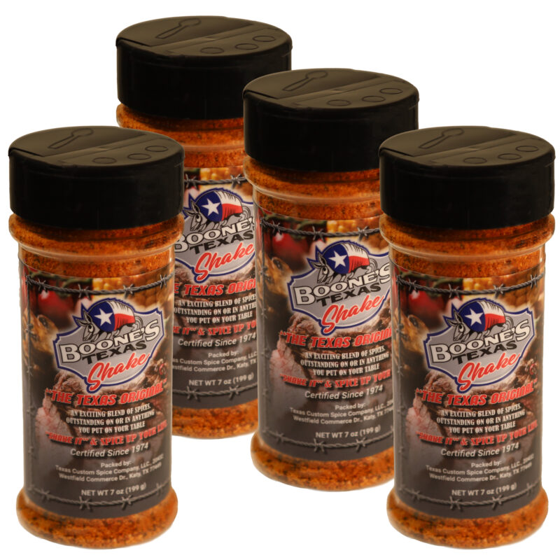 Boone's Texas Shake Bundle | 4x 7oz